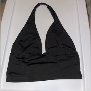 H&M Black Halter Neck Top